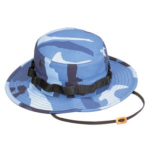 Sky Blue Camo Boonie Hat