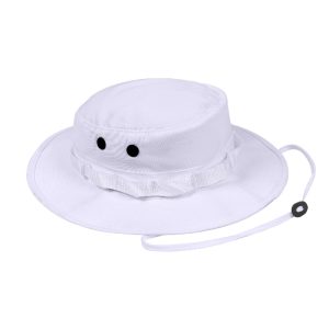 White Boonie Hat