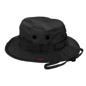 Black Vintage Boonie Hat