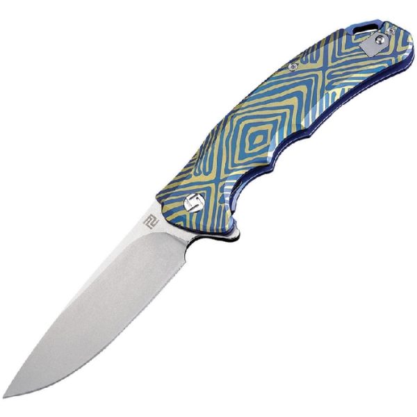 Tradition Linerlock Blue/Gold