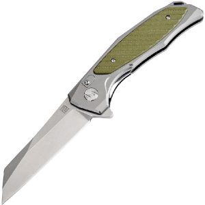 Megahawk Linerlock Green D2