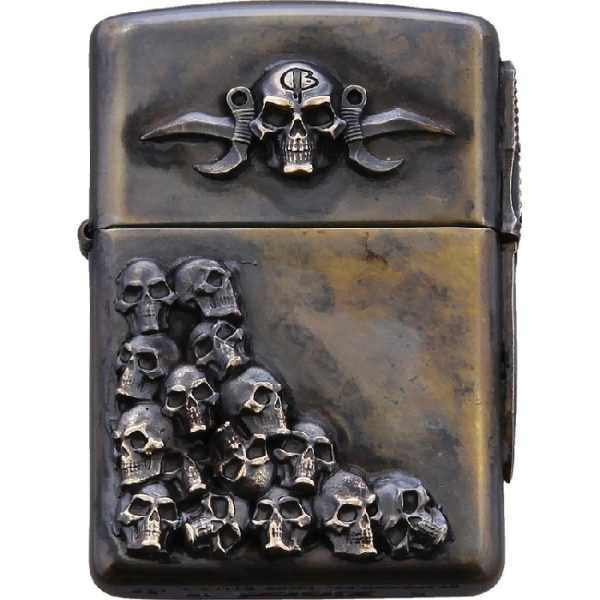 Skulls Zippo Lighter Single