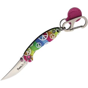 Peace Keychain Knife