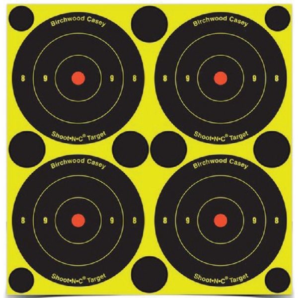 Shoot-NC 3in Bulls Eye Target