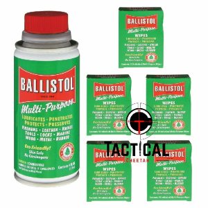 1 Can of 4 oz of Gun Cleaning Ballistol Multi-Purpose Wipes ( 50 wipes)