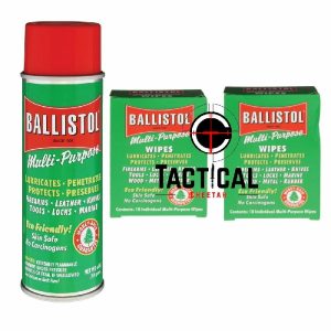 1 Can of 6 oz Spray Gun Cleaning Ballistol Multi-Purpose 20 Wipes