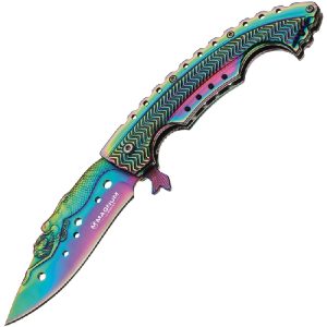 Rainbow Mermaid Linerlock