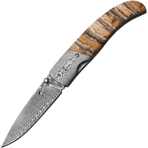 Damascus Linerlock Mammoth