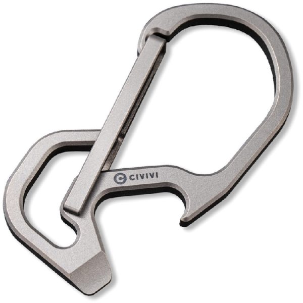 Click Carabiner Gray