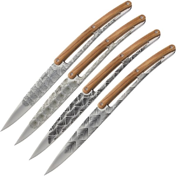 Steak Knives Art Deco