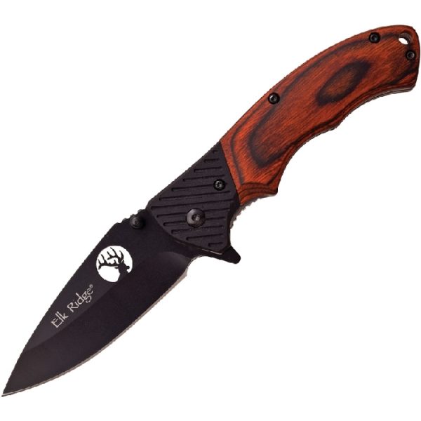 Linerlock Brown Wood