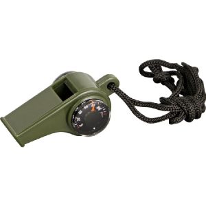 Emergency Whistle with Compass