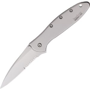 Leek Framelock A/O Serrated