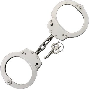 Scorpion Handcuffs Silver