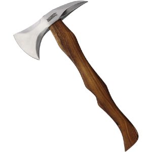 Axe With Leather Sheath