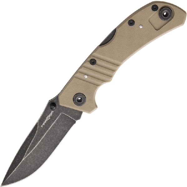 Kampfer 14 Lockback Tan G10