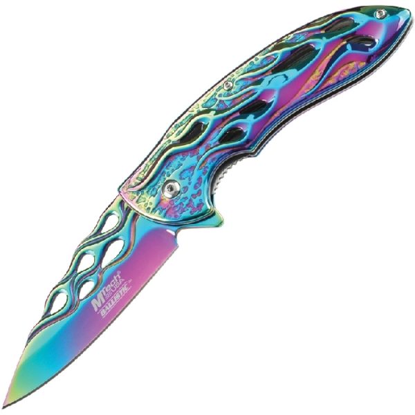 Flame Linerlock A/O Rainbow