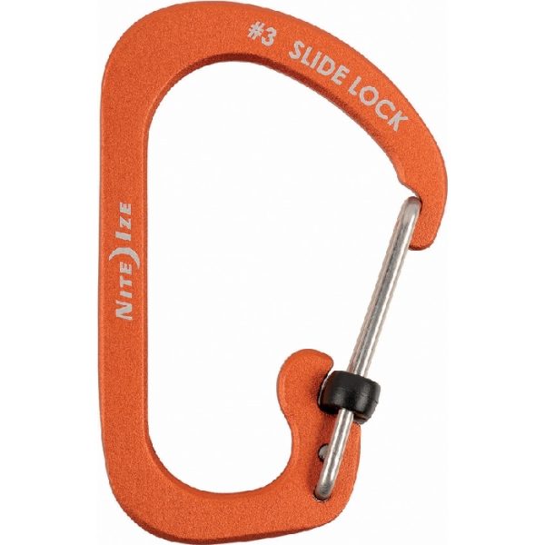 Carabiner SlideLock No3 Orange