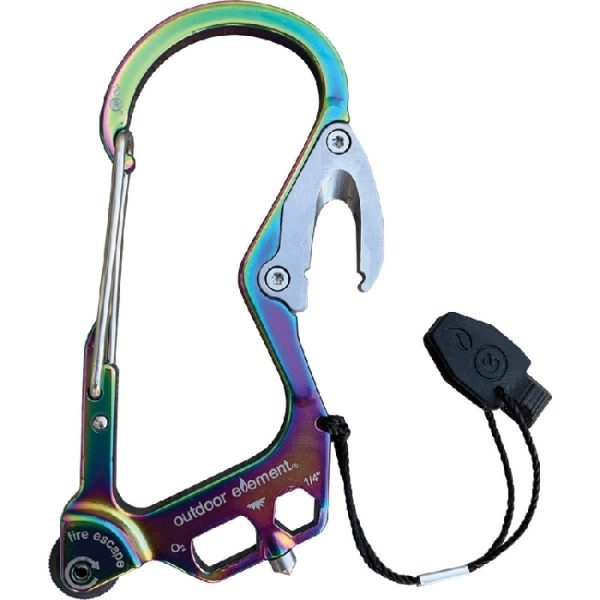 Fire Escape Carabiner Aurora