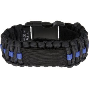 Para Cord Watch Band Blue Line