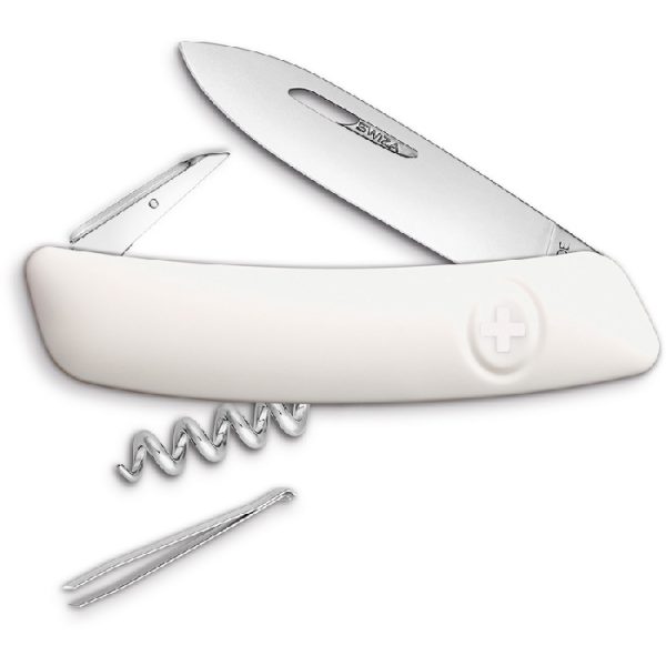 D01 Swiss Pocket Knife White