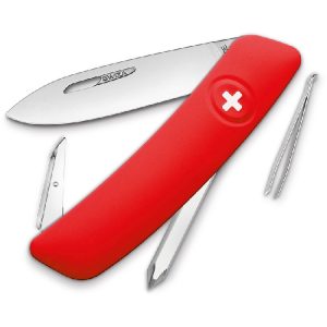 D02 Swiss Pocket Knife Red