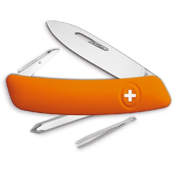 D02 Swiss Pocket Knife Orange