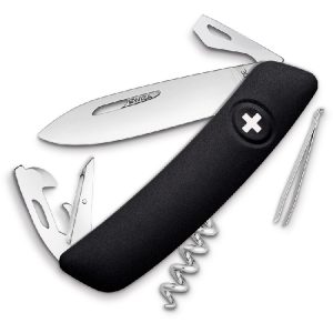 D03 Swiss Pocket Knife Black