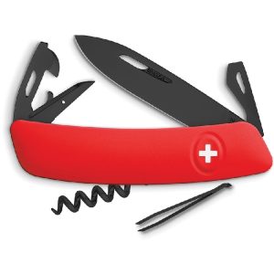 D03 Swiss Pocket Knife Red