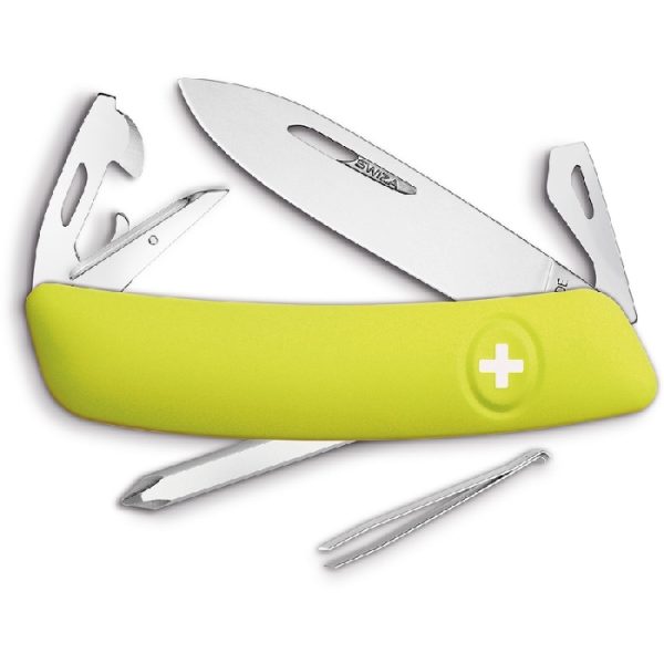 D04 Swiss Pocket Knife Yellow