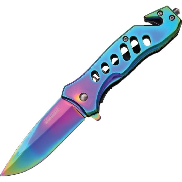 Rescue Linerlock A/O Rainbow