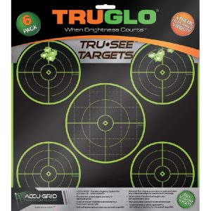 Tru-See 5 Bullseye Target 6pk