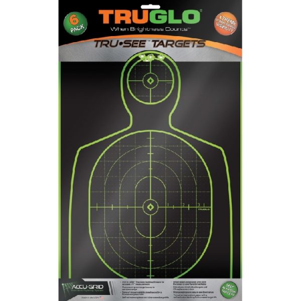 Tru-See Handgun Target 6pk