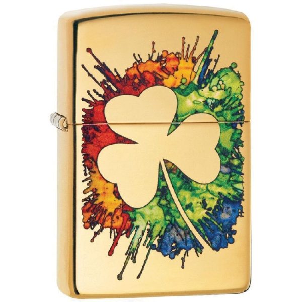 Graffiti Clover Lighter