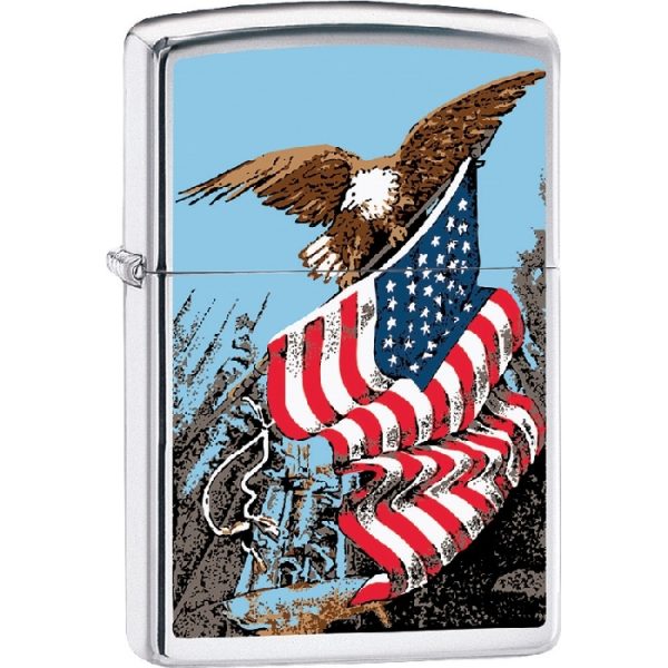 Eagle with Flag Lighter