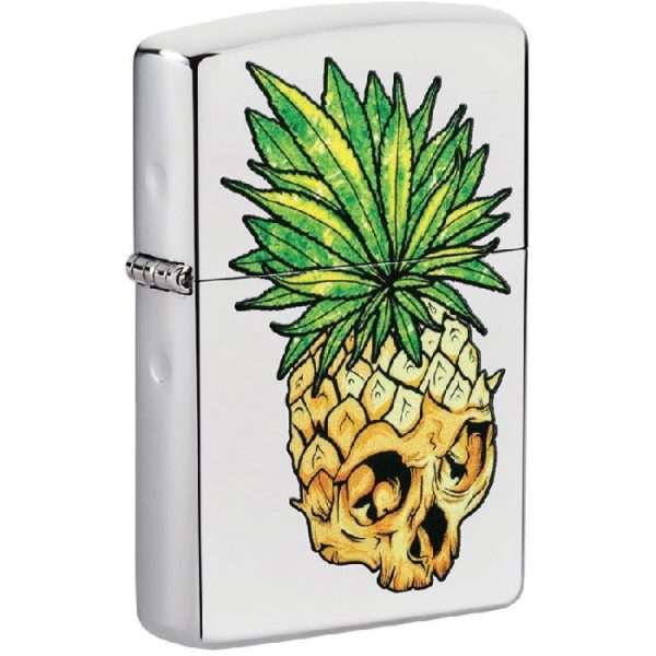 Leaf Skull Pineapple Lighter