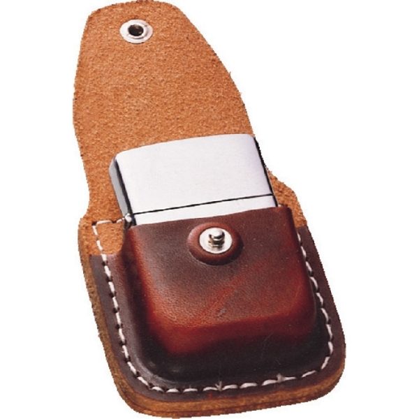 Lighter Pouch Brown Leather