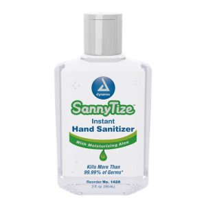 SannyTize Instant Hand Sanitizer 2 oz - square bottle