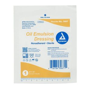 Oil Emulsion Dressing - 3''x3''