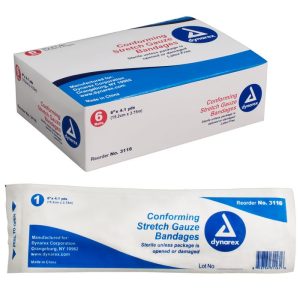 Stretch Gauze Bandage Roll - 6''