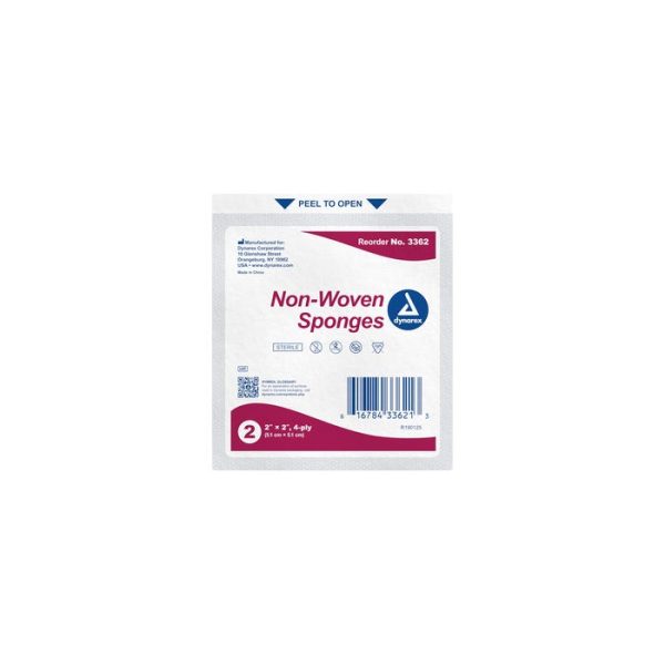 Non-Woven Sponge Sterile 2's