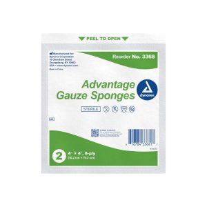 Advantage Gauze Sponge - Sterile 4''x 4''