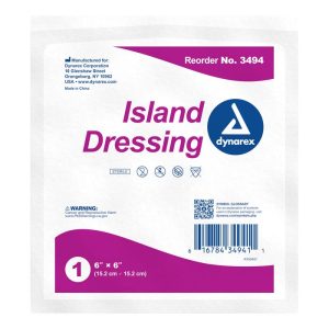 Island Dressing Sterile 4'' x 4''