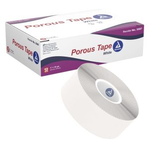 Porous Tape 1'' x 10 yds. Qty 4 Tapes Rolls