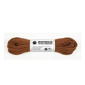 Nylon Paracord Type III 550 LB 100FT - Coyote Brown