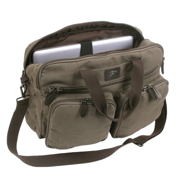 Canvas Briefcase Backpack