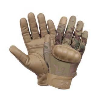 MultiCam Hard Knuckle Cut and Fire Resistant Gloves