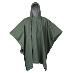 Rubberized Rainwear Poncho