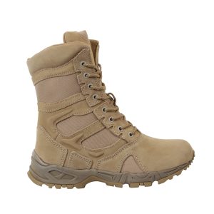 Forced Entry 8 inch Deployment Boots with Side Zipper
