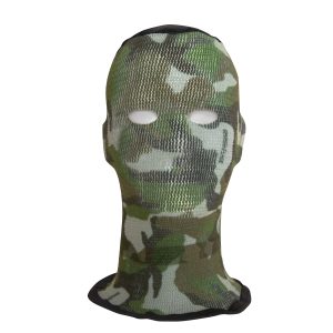 Green Camouflage Tactical Spandoflage Head Net Hunting Face Mask